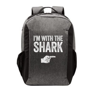 I'm With The Shark Matching Shark Costume Vector Backpack