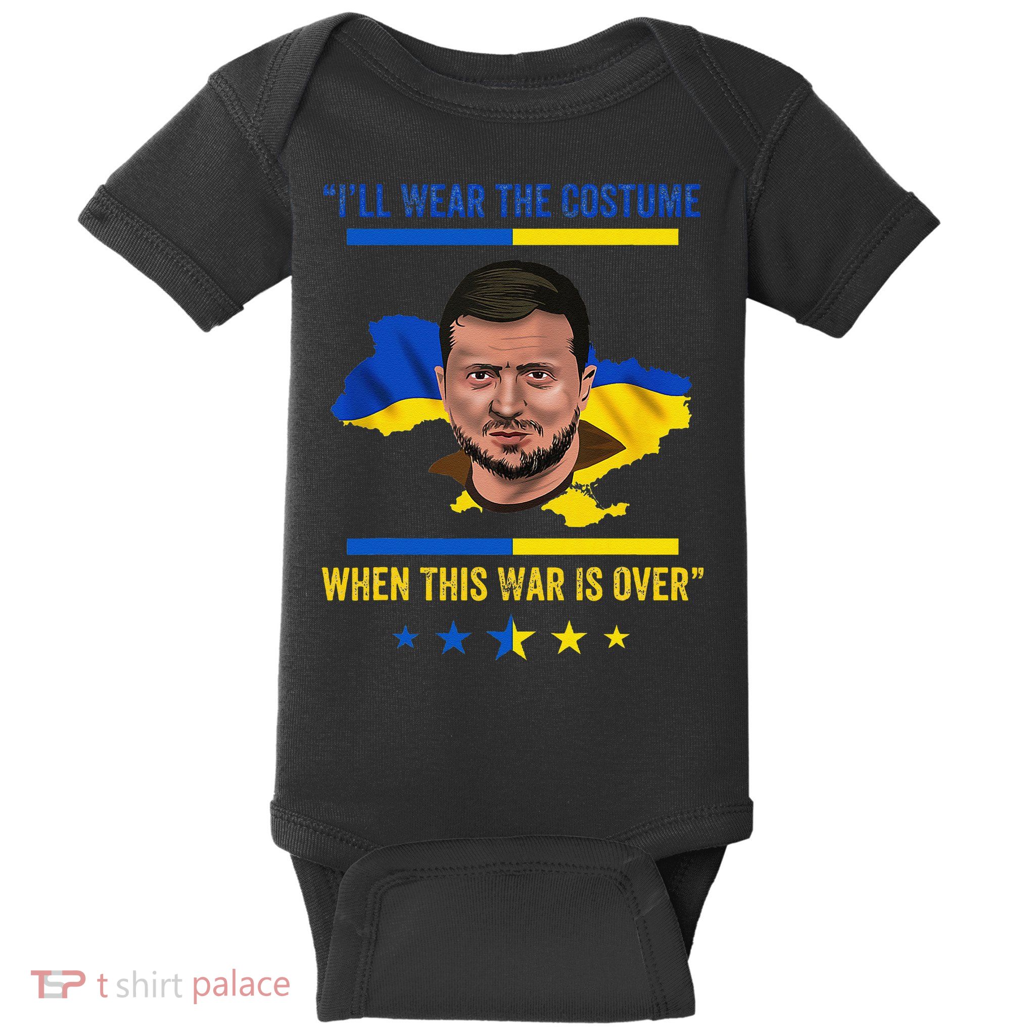 Ill Wear The Costume When This War Is Over Baby Bodysuit