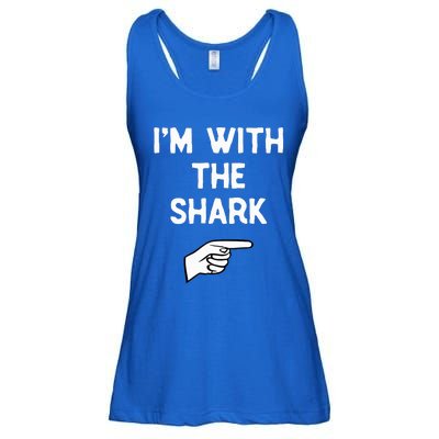 IM With The Shark Costume Halloween Matching Party Ladies Essential Flowy Tank