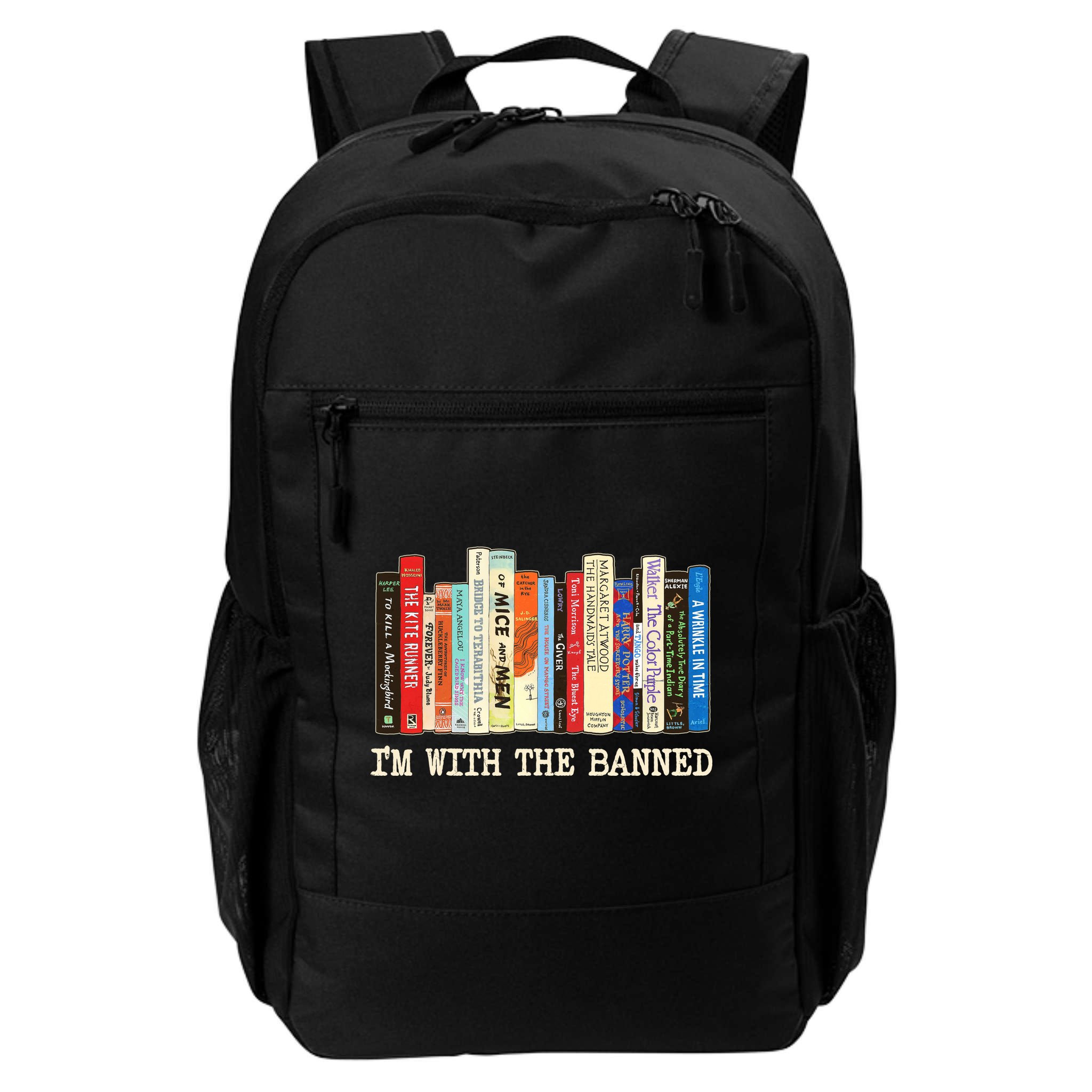 I'm With The Banned Read Banned Books Backpack