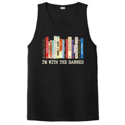 I'm With The Banned Read Banned Books PosiCharge Competitor Tank