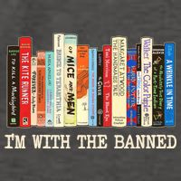 I'm With The Banned Read Banned Books Vector Backpack