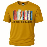I'm With The Banned Read Banned Books Cooling Performance Crew T-Shirt
