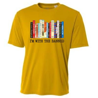 I'm With The Banned Read Banned Books Cooling Performance Crew T-Shirt