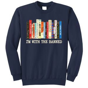 I'm With The Banned Read Banned Books Sweatshirt