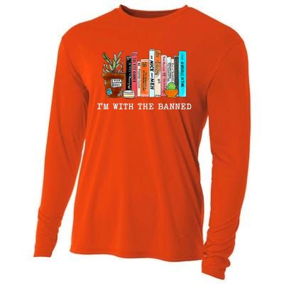 Im With The Banned Books I Read Banned Books Lovers Cooling Performance Long Sleeve Crew