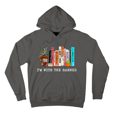 Im With The Banned Books I Read Banned Books Lovers Hoodie