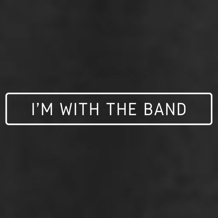 I'm With The Band Funny Adult Drive Performance Visor