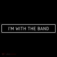 I'm With The Band Funny Youth Performance Sprint T-Shirt