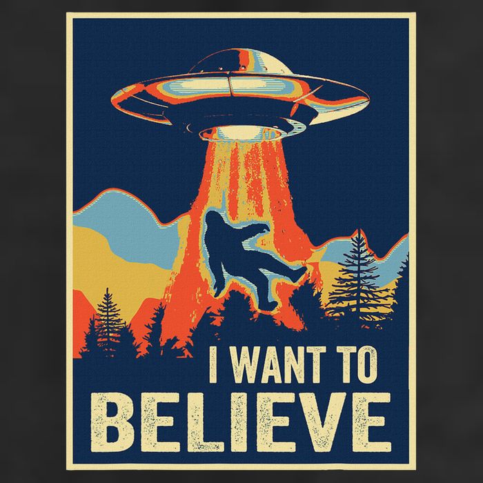 I Want To Believe Bigfoot Area 51 Alien Ufo 11oz C Handle Ceramic Mug