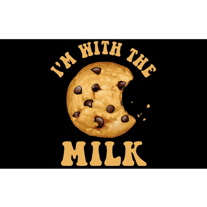 IM With The Milk And Cookie Couples Matching Costumes Bumper Sticker