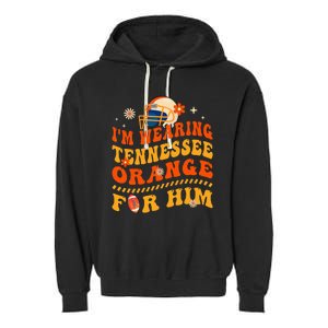 IM Wearing Tennessee Orange For Him Tennessee Football Garment-Dyed Fleece Hoodie