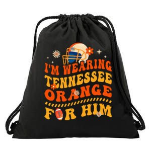 IM Wearing Tennessee Orange For Him Tennessee Football Drawstring Bag