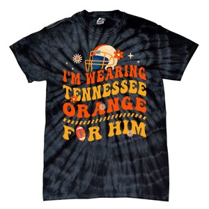 IM Wearing Tennessee Orange For Him Tennessee Football Tie-Dye T-Shirt