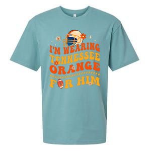 IM Wearing Tennessee Orange For Him Tennessee Football Sueded Cloud Jersey T-Shirt