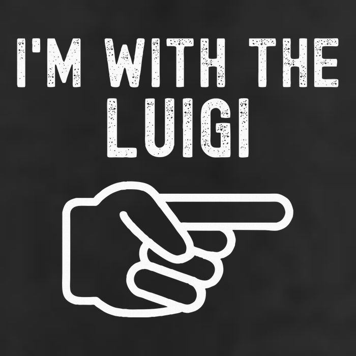 IM With The Luigi Funny Couples Matching Halloween Costume 11oz C Handle Ceramic Mug