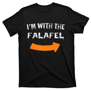 IM With The Falafel Funny Lazy Halloween Costume T-Shirt