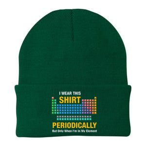 I Wear This Periodically Retro Chemistry Knit Cap Winter Beanie