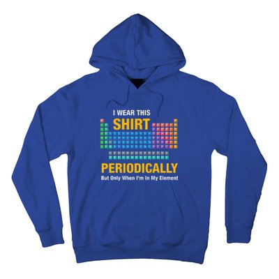 I Wear This Periodically Retro Chemistry Hoodie