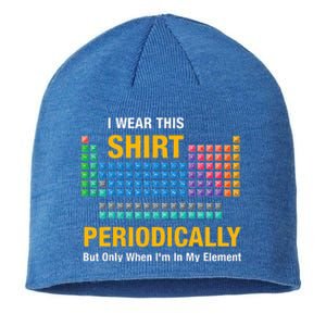 I Wear This Periodically Retro Chemistry Sustainable Beanie