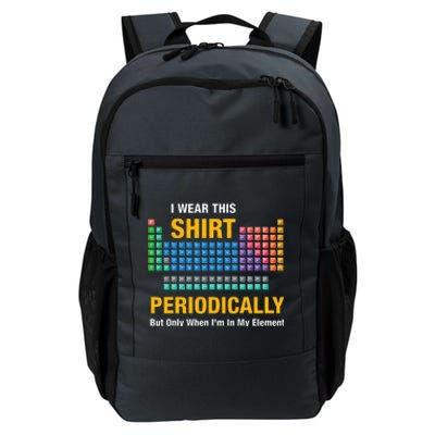 I Wear This Periodically Retro Chemistry Daily Commute Backpack