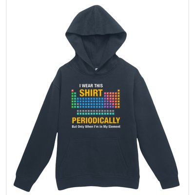 I Wear This Periodically Retro Chemistry Urban Pullover Hoodie