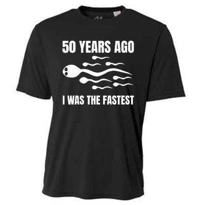 I Was The Fastest Cooling Performance Crew T-Shirt