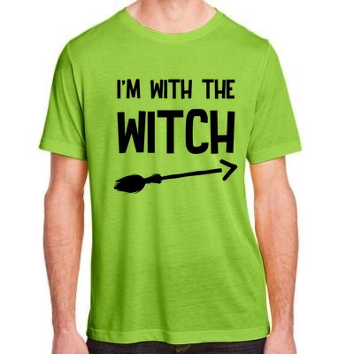 I'm With The Witch Adult ChromaSoft Performance T-Shirt