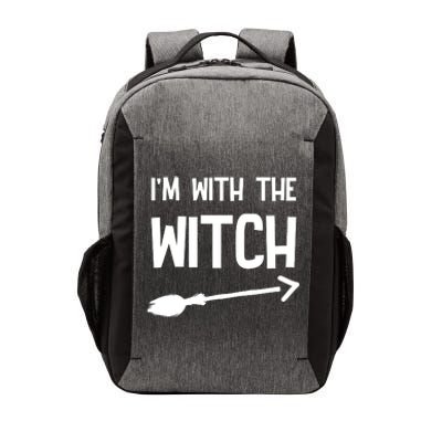 I'm With The Witch Vector Backpack