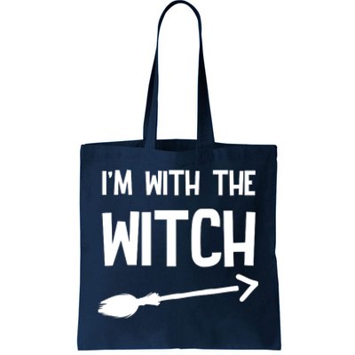 I'm With The Witch Tote Bag