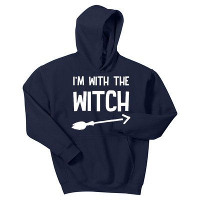 I'm With The Witch Kids Hoodie