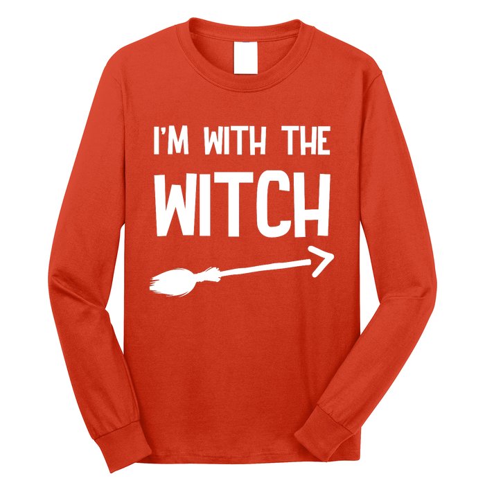 I'm With The Witch Long Sleeve Shirt