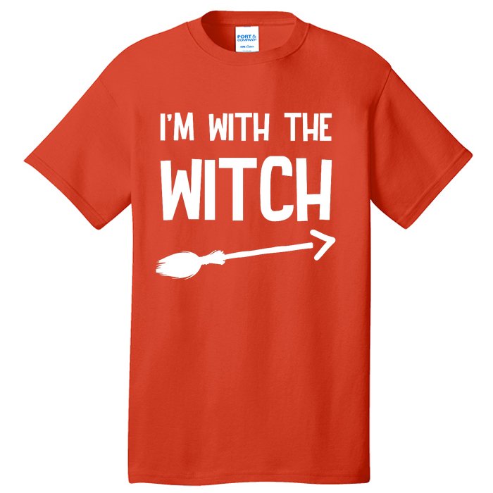 I'm With The Witch Tall T-Shirt