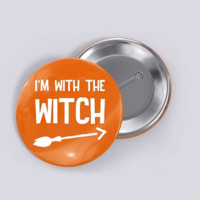 I'm With The Witch Button