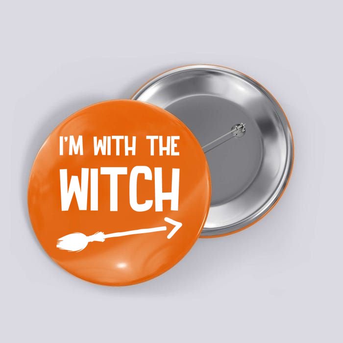 I'm With The Witch Button