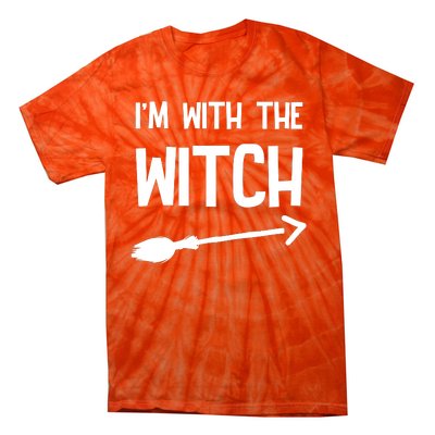 I'm With The Witch Tie-Dye T-Shirt