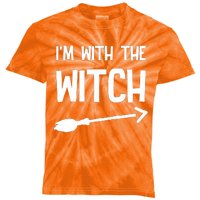 I'm With The Witch Kids Tie-Dye T-Shirt