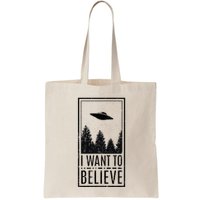 I Want To Believe Ufo Believer Alien Conspiracy Bag