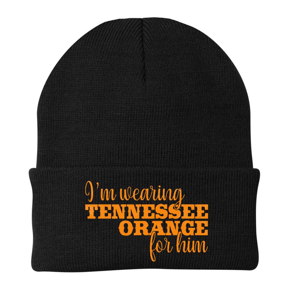 IM Wearing Tennessee Orange For Him Tn Orange Beanie