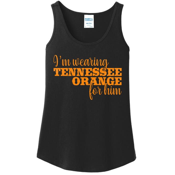 IM Wearing Tennessee Orange For Him Tn Orange Ladies Essential Tank