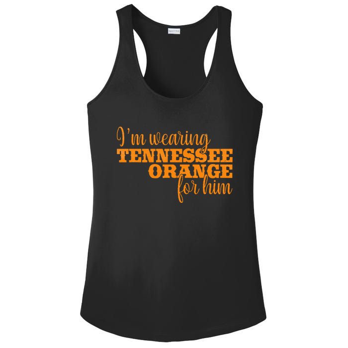 IM Wearing Tennessee Orange For Him Tn Orange Ladies PosiCharge Competitor Racerback Tank