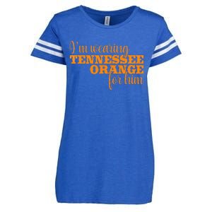 IM Wearing Tennessee Orange For Him Tn Orange Enza Ladies Jersey Football T-Shirt