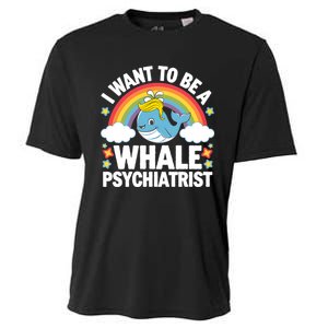 I Want To Be A Whale Psychiatrist Funny Political 2024 Cooling Performance Crew T-Shirt