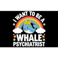 I Want To Be A Whale Psychiatrist Funny Political 2024 Bumper Sticker