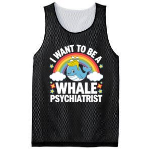 I Want To Be A Whale Psychiatrist Funny Political 2024 Mesh Reversible Basketball Jersey Tank