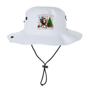 I Wake Up With A Good Attitude…Then Idiots Happen Raccoon Legacy Cool Fit Booney Bucket Hat