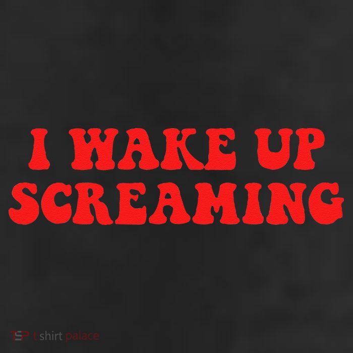 I Wake Up Screaming Funny Apparel 11oz C Handle Ceramic Mug