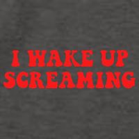 I Wake Up Screaming Funny Apparel Vector Backpack