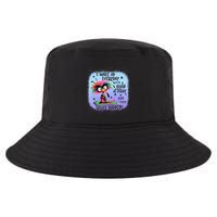 I Wake Up Everyday With A Good Attitude Then Idiots Happen Cool Comfort Performance Bucket Hat