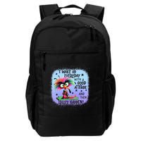 I Wake Up Everyday With A Good Attitude Then Idiots Happen Backpack
